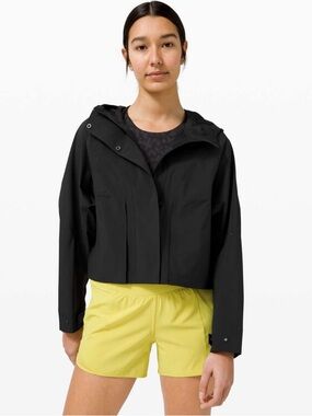 Lululemon Rain Chaser Jacket Black size 8